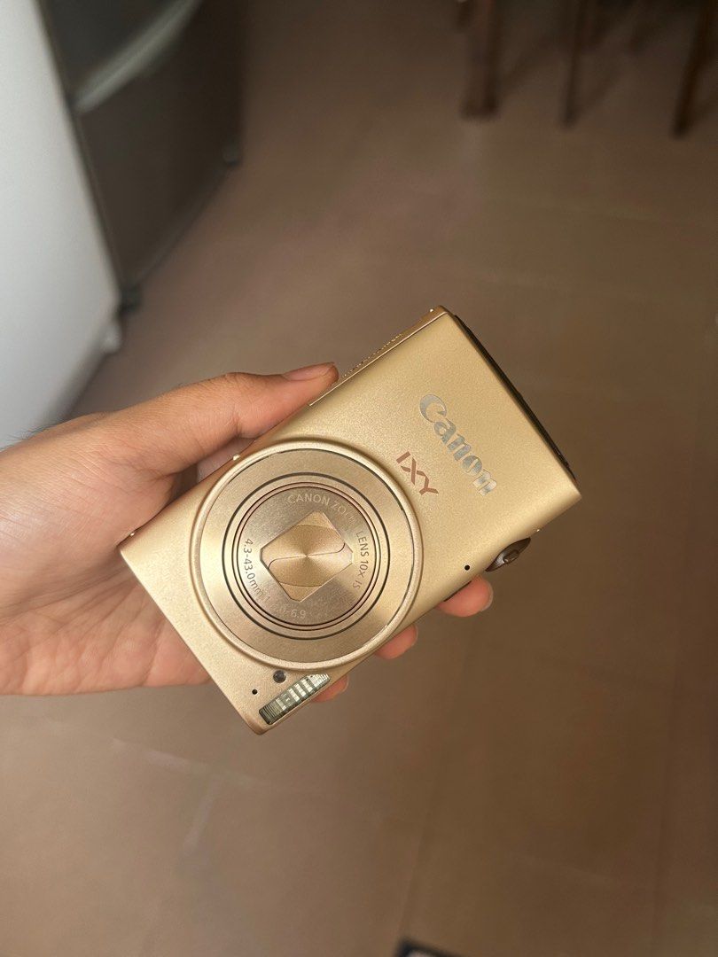 Canon IXY 620F ゴールド デジカメ　美品　wifi転送機能付き 中古】Canon キヤノン IXY 620F ゴールド コンパクトデジタル