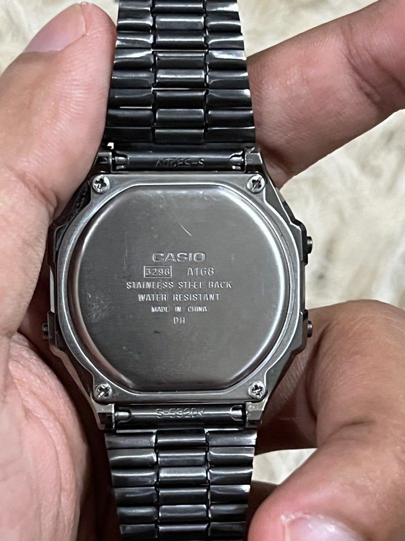 Casio a168 original deals