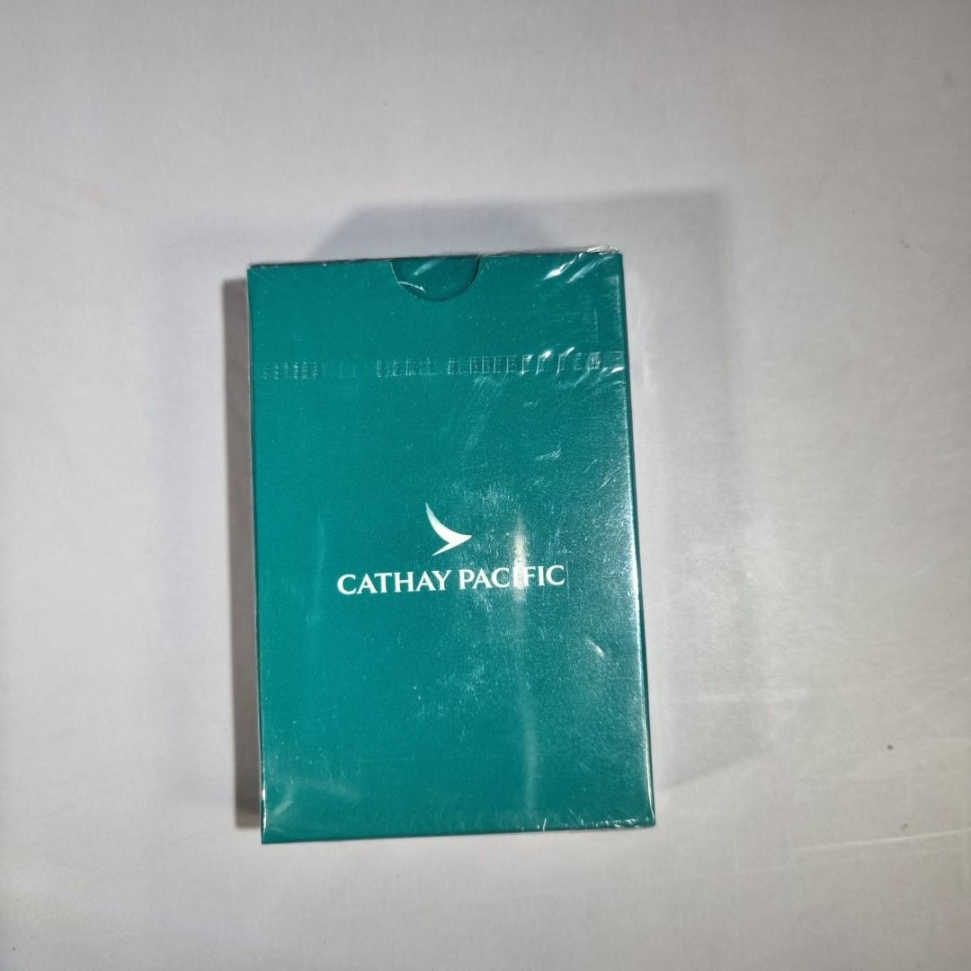 Cathay Pacific Airline Playing Cards (Category: Board Games & Puzzles) located in Manila. Submitted by hellostreetmarket_ (Listing ID 1316481666, Image 3). Description: Cathay Pacific Playing Cards Sealed, Php 150 Items here are also posted on our IG: @hellostreetmarket. Follow us to see new listings :) .