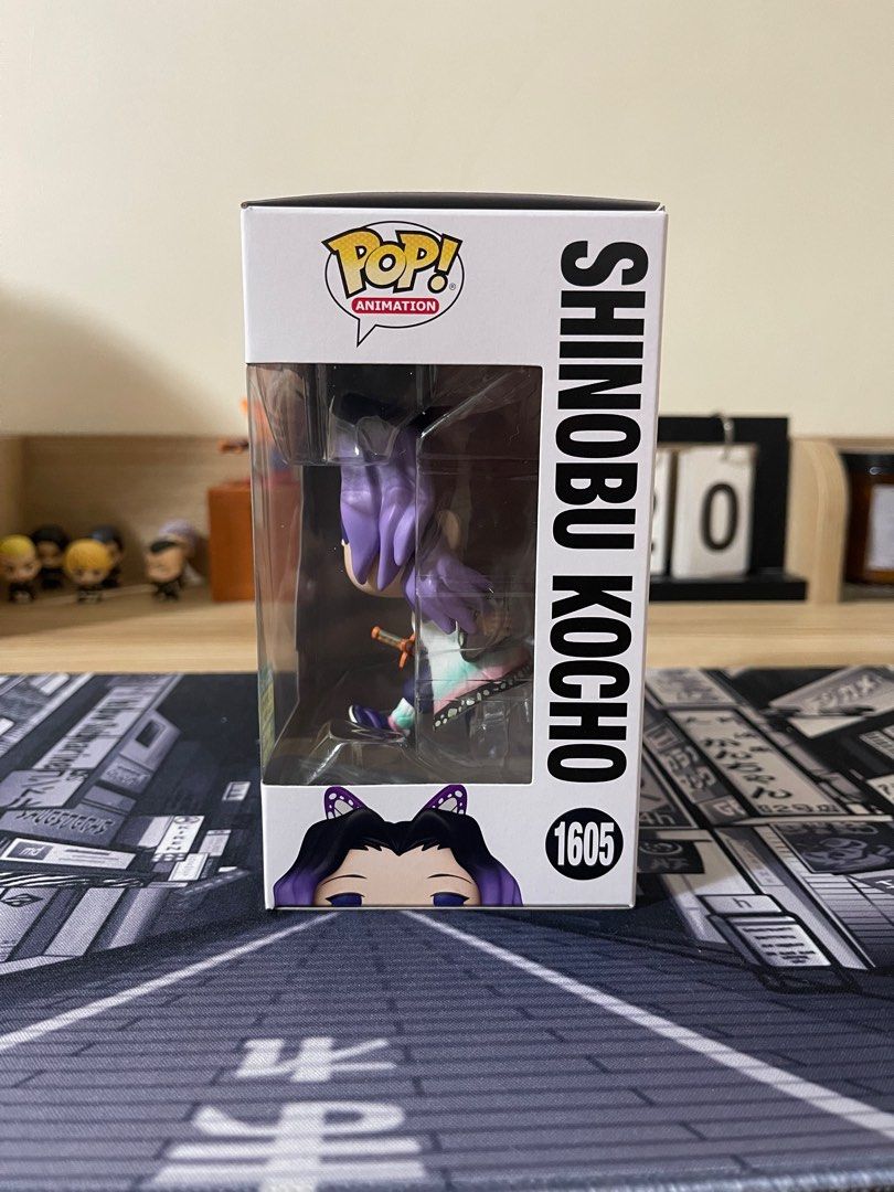 Demon Slayer Shinobu Kocho SDCC 2024 Shared (Category: Designer & Blind Box Toys) located in Manila. Submitted by kennethcsantos (Listing ID 1316570357, Image 2). Description: Demon Slayer - Shinobu Kocho SDCC 2024 Shared Funko Pop! NOOB 9-9.5/10 condition (can send detailed pictures upon request) MOP: Gcash | BDO Shipping: Lalamove | LBC | JnT (Buyer's Expense & Risk) Meet-up: Sucat, Parañaque | Robinsons Manila.