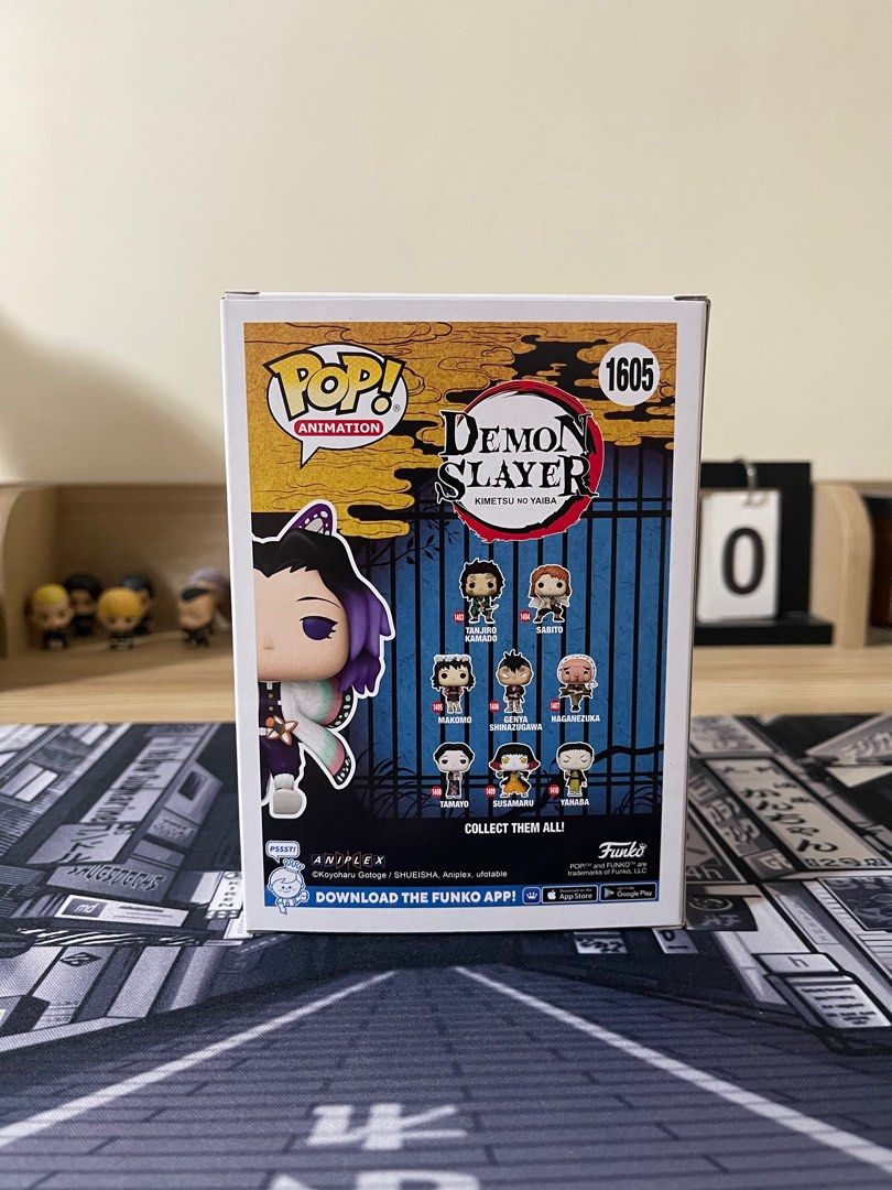Demon Slayer Shinobu Kocho SDCC 2024 Shared (Category: Designer & Blind Box Toys) located in Manila. Submitted by kennethcsantos (Listing ID 1316570357, Image 3). Description: Demon Slayer - Shinobu Kocho SDCC 2024 Shared Funko Pop! NOOB 9-9.5/10 condition (can send detailed pictures upon request) MOP: Gcash | BDO Shipping: Lalamove | LBC | JnT (Buyer's Expense & Risk) Meet-up: Sucat, Parañaque | Robinsons Manila.