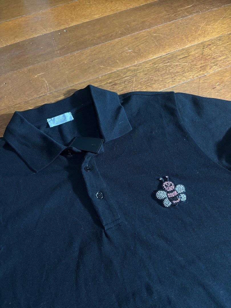 Dior kaws polo shirt best sale