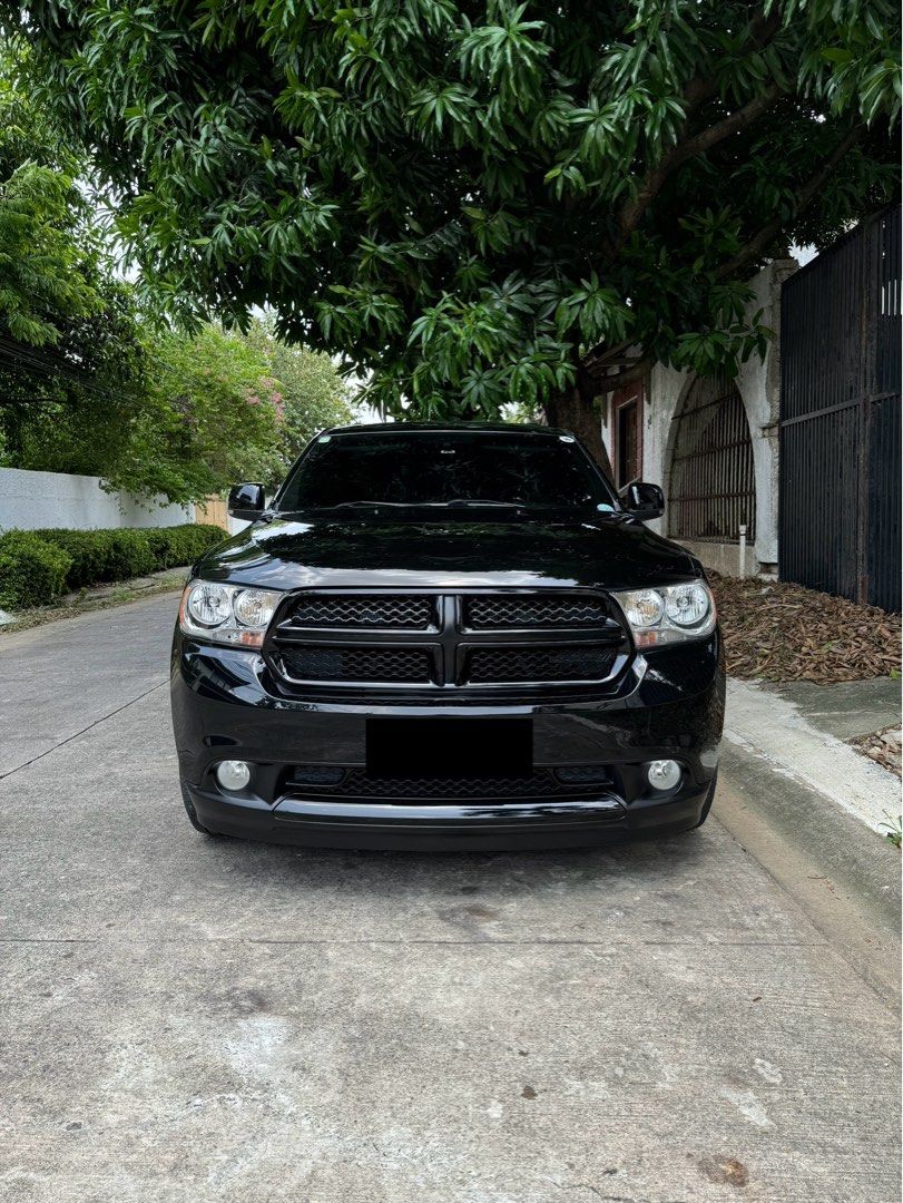 Dodge Durango Crew Auto (Category: Used Cars) located in Paranaque City. Submitted by theghoztbox (Listing ID 1316421881, Image 3). Description: 1st Owned 2012 Dodge Durango Crew Original Low Mileage With Dodge Alabang Receipt Apple Carplay Head Unit Smoked Headlight & Original Headlight New Toyo Tires Very Fresh New Original Mopar Shocks No Issue (3 mos Warranty) Drives & Smells New 3.6L V6 Alabang Hills / Pque Area .