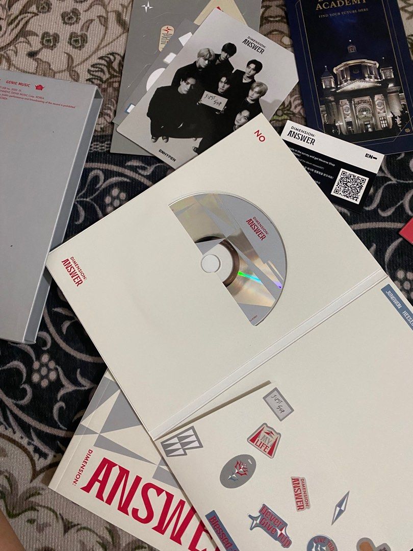 ENHYPEN DIMENSION ANSWER Album No Version Ohne Photocards EUR 10,99 - PicClick DE