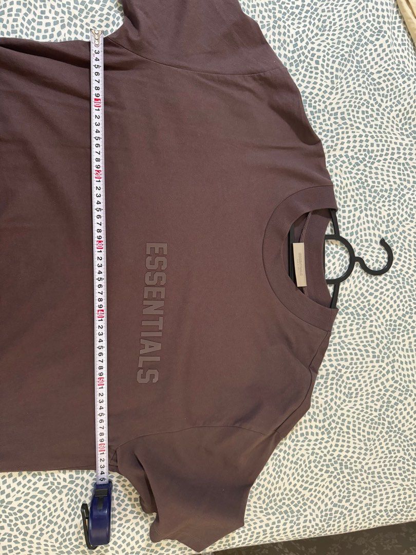 Essentials Tee (Category: Tshirts & Polo Shirts) located in Singapore. Submitted by strizer (Listing ID 1316504835, Image 4). Description: Oversized fit. PTP is 63cm (see last 2 pics for ref).