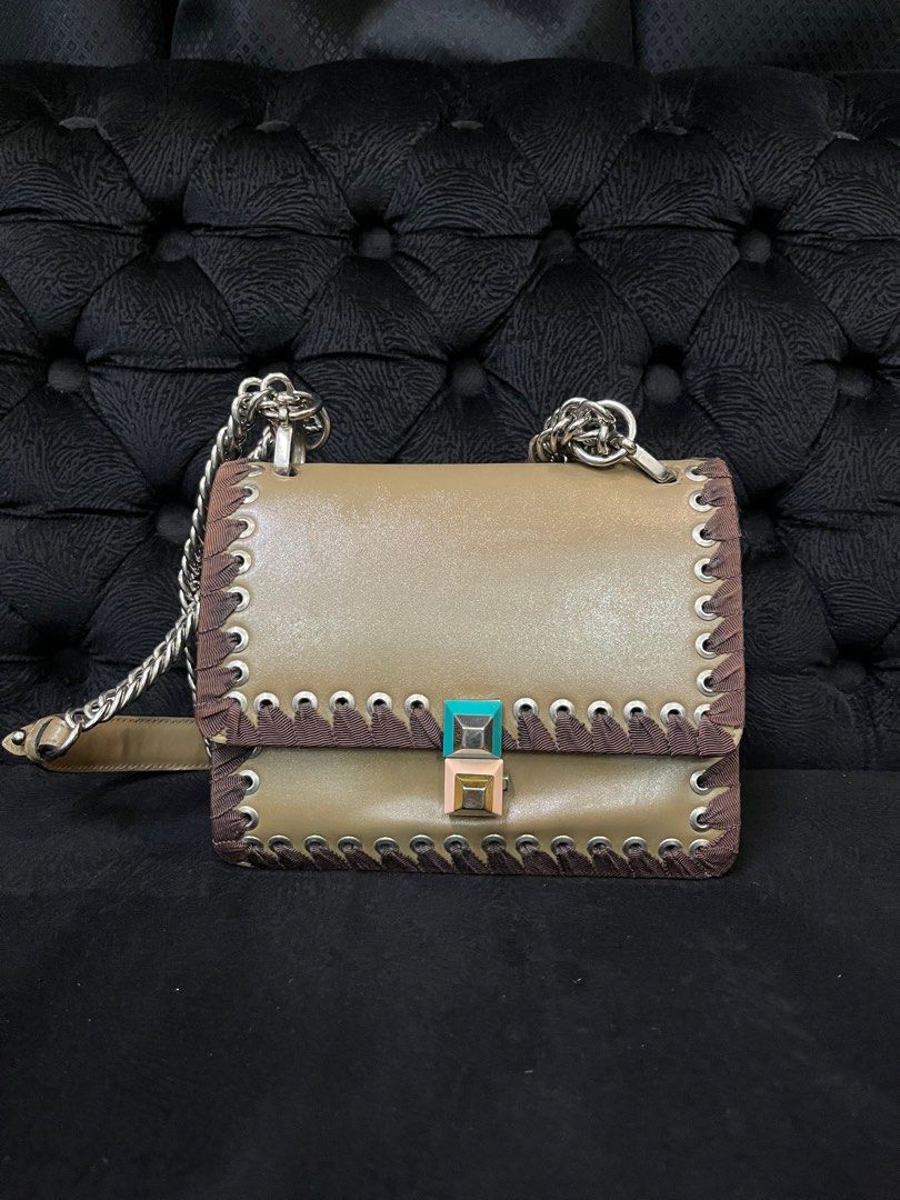 Fendi Kan (Category: Luxury Bags & Wallets) located in Manila. Submitted by cj101010 (Listing ID 1316452006, Image 1). Description: Rank A condition 9 over 10. It comes with dustbag only. .