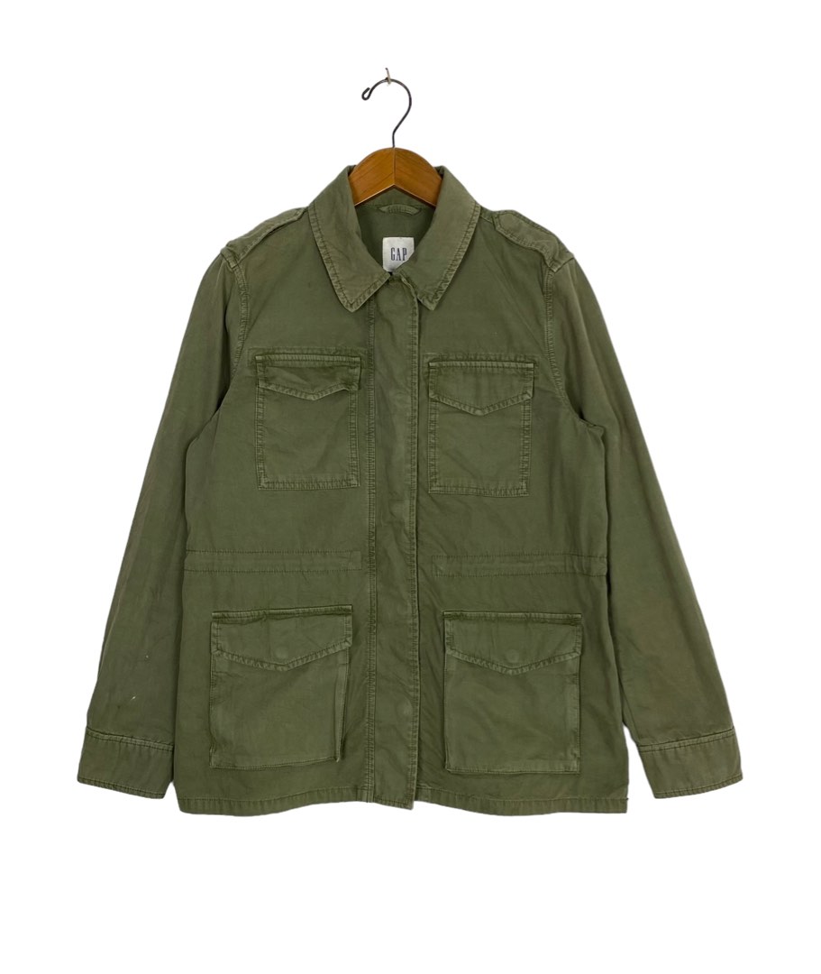 Hayden Belted Utility Jacket - Army Green