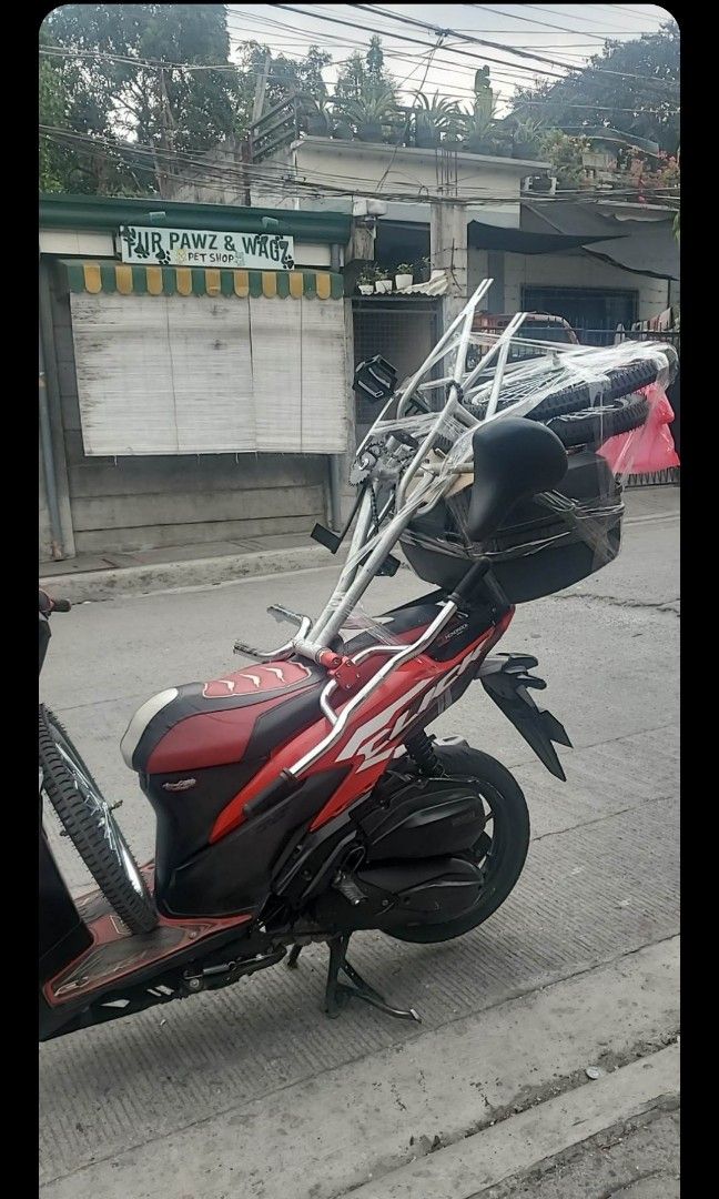 GI bike pang sidecar (Category: Bicycles) located in Manila. Submitted by fastmountain_dfe013 (Listing ID 1316545916, Image 3). Description: brandnew galvanized steel bike BMX STYLE,swak SA food cart,ang sidecar. naka foot brake tire size 20.2.125 heavy duty.
