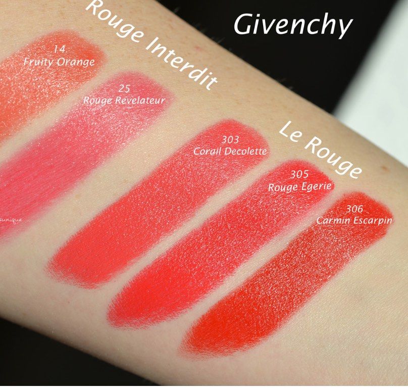 Givenchy le rouge red lipstick 305 rouge egerie