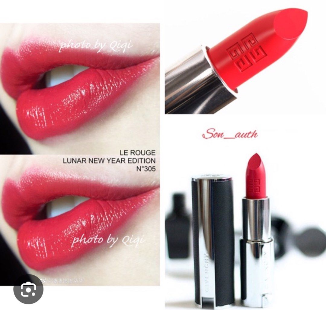 Givenchy le rouge red lipstick 305 rouge egerie