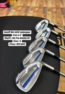 ONOFF IRON AKA 2018 #6～9.PW 950GH HT (S) ONOFF AKA2020 iron