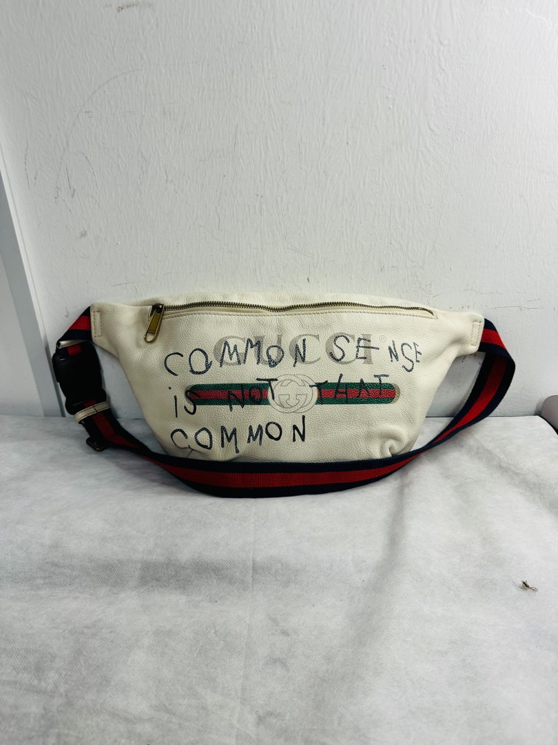 Gucci fanny pack common sense hotsell