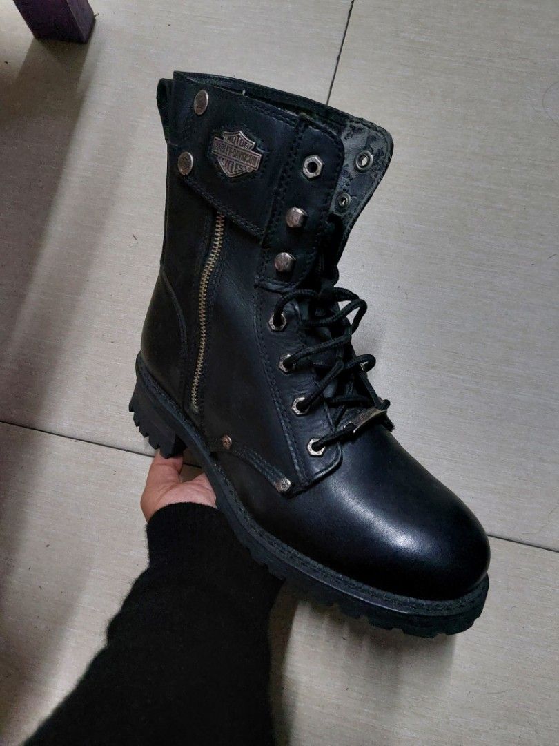 Harley davidson riding boots for sale clearance