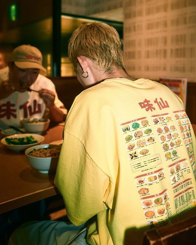 CLASSIC BASEBALL SHIRT 3 （WHITE） KEBOZ味仙 名古屋限定コラボ