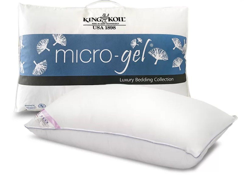 King koil micro gel pillow shop