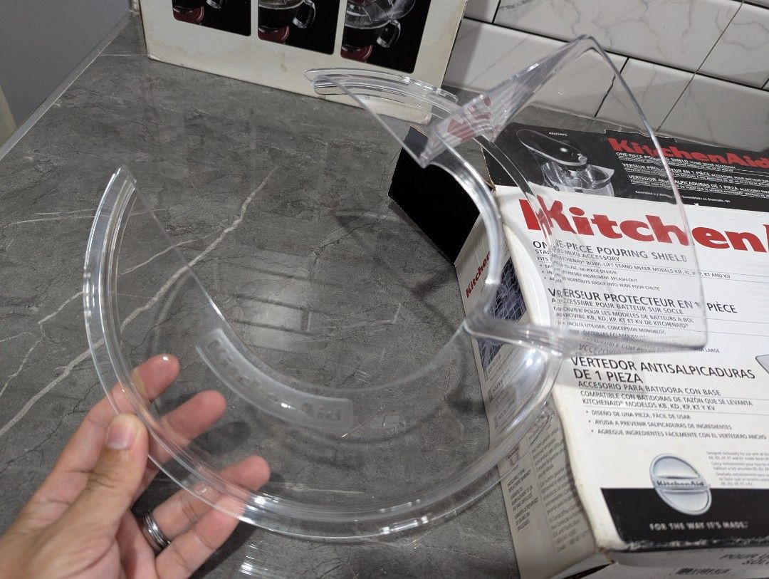 Kitchenaid Pouring Shield (Category: Bakeware) located in Binangonan. Submitted by markjoseph.ditablan (Listing ID 1316617634, Image 2). Description: Original KitchenAid Pouring Shield Check Pictures for compatibility..