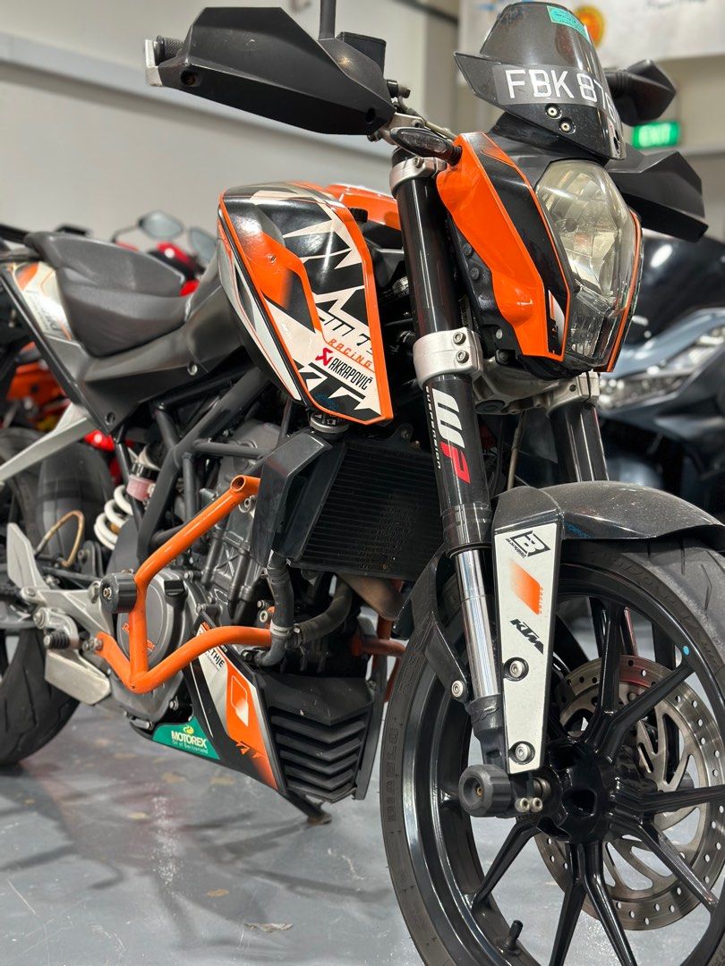 KTM Duke 200 Pre Owned Motorcycles Motorcycles for Sale Class 2B on Carousell