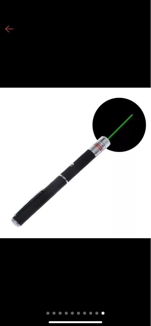 Laser pointer (Category: Stationery & School Supplies) located in Singapore. Submitted by royaltree.6bedda (Listing ID 1316497269, Image 3). Description: Selling brand new laser pointer Have green red purple Can check first before purchase .