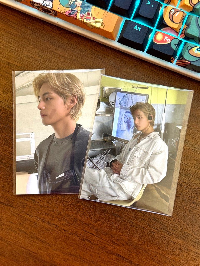 BTS V LAYOVER OVER T-SHIRT (ORANGE) Mサイズ