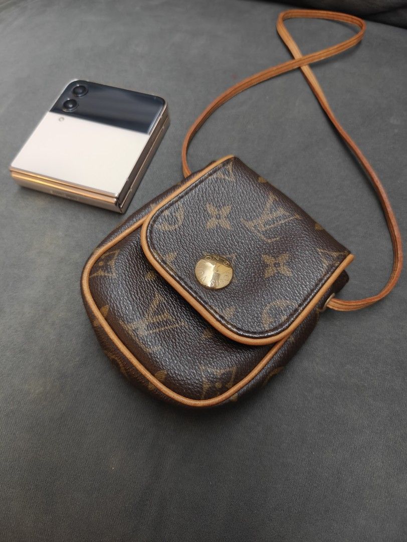 Louis Vuitton monogram mini sling pouch bag