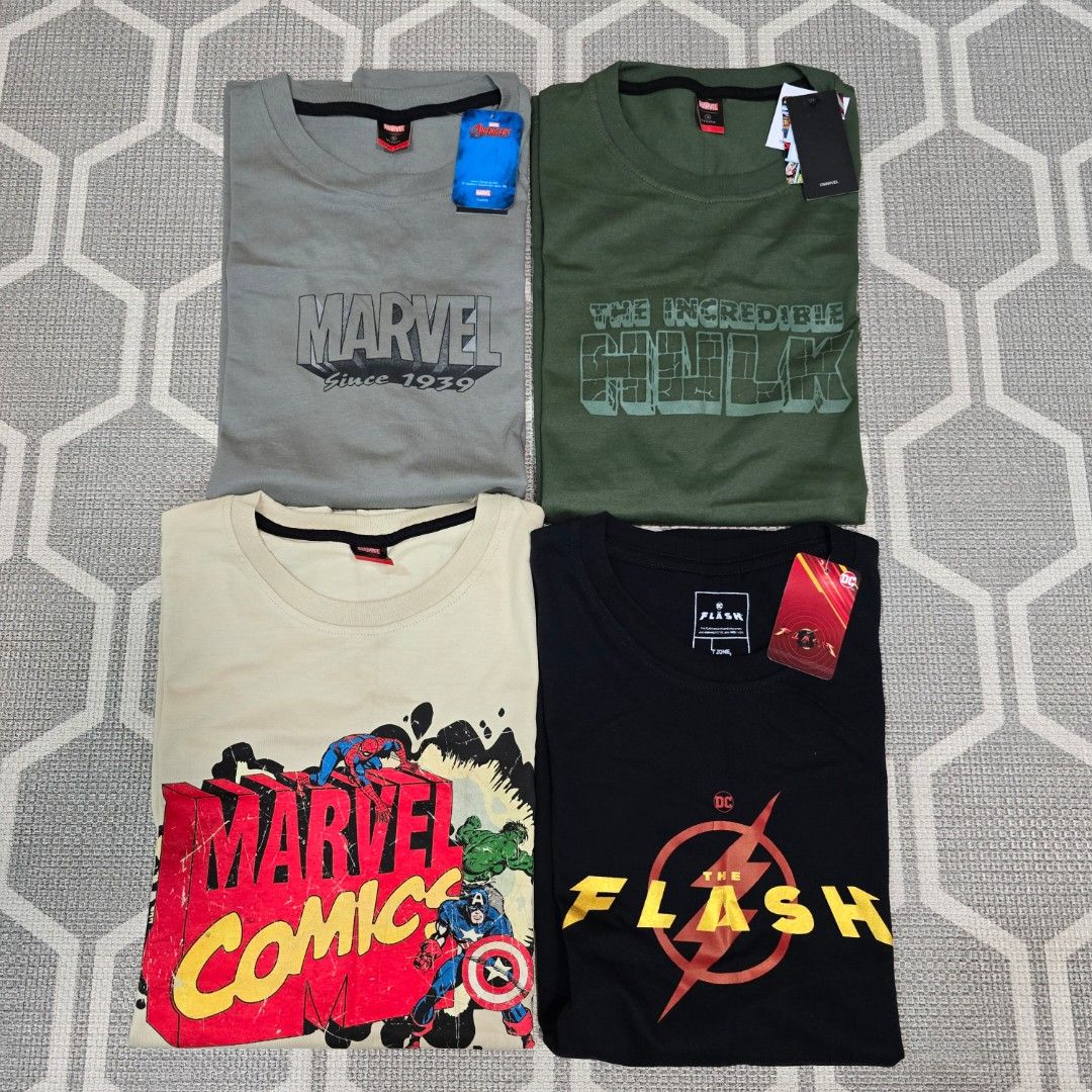 Marvel and dc t shirts outlet