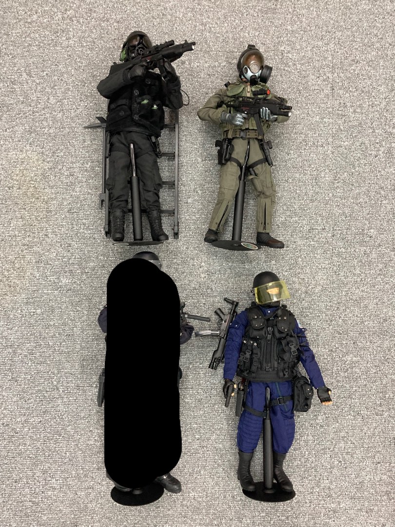 Medicom 1/6 Scale Action Figures: GIGN SAS Navy Seals SAT Cobra Special ...