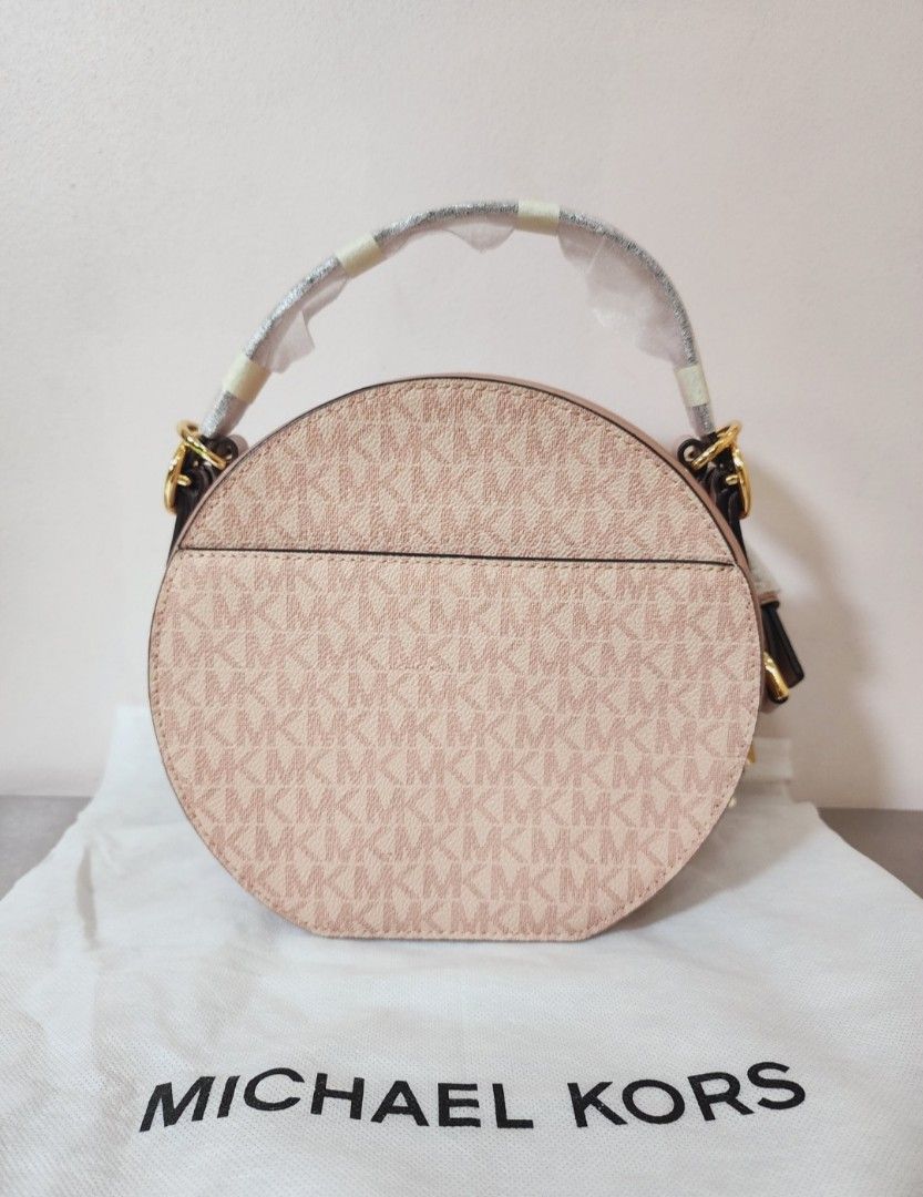 Michael Kors Delaney Medium Logo Canteen Crossbody Bag Women s Fashion Bags Wallets Cross body Bags on Carousell