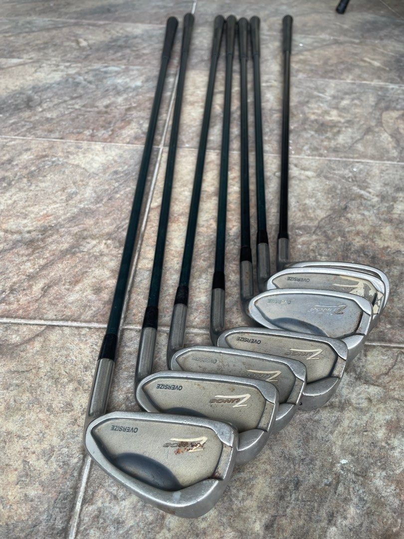 Mizuno Zunos oversized full set Regular Flex Graphite Shaft Right Handed