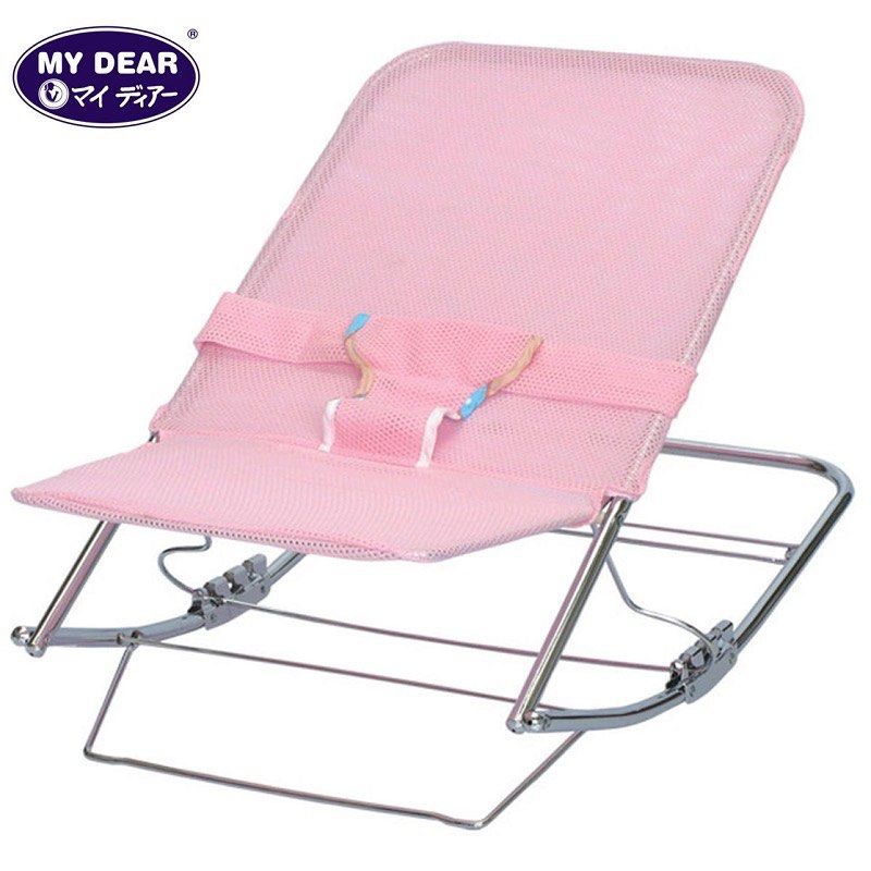 My Dear Baby Rocker Bouncer Net 19001 Blue Pink Babies Kids Babies Kids Fashion on Carousell