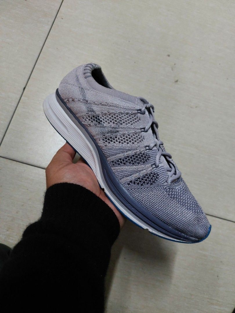 Nike Flyknit Trainer Atmosphere Grey Unisex Running Shoes 24.5 cm