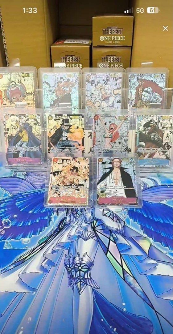 One Piece Card Game Premium Booster [PRB-01] (Category: Toys & Collectibles) located in Singapore. Submitted by lastgame (Listing ID 1292793380, Image 3). Description: One Piece Card Game Premium Booster [PRB-01] 1 box $75 T.ele @Lastgamesg 📍 Self collect at Bedok Reservoir Road 🚚 📦 Qxpress delivery $6.