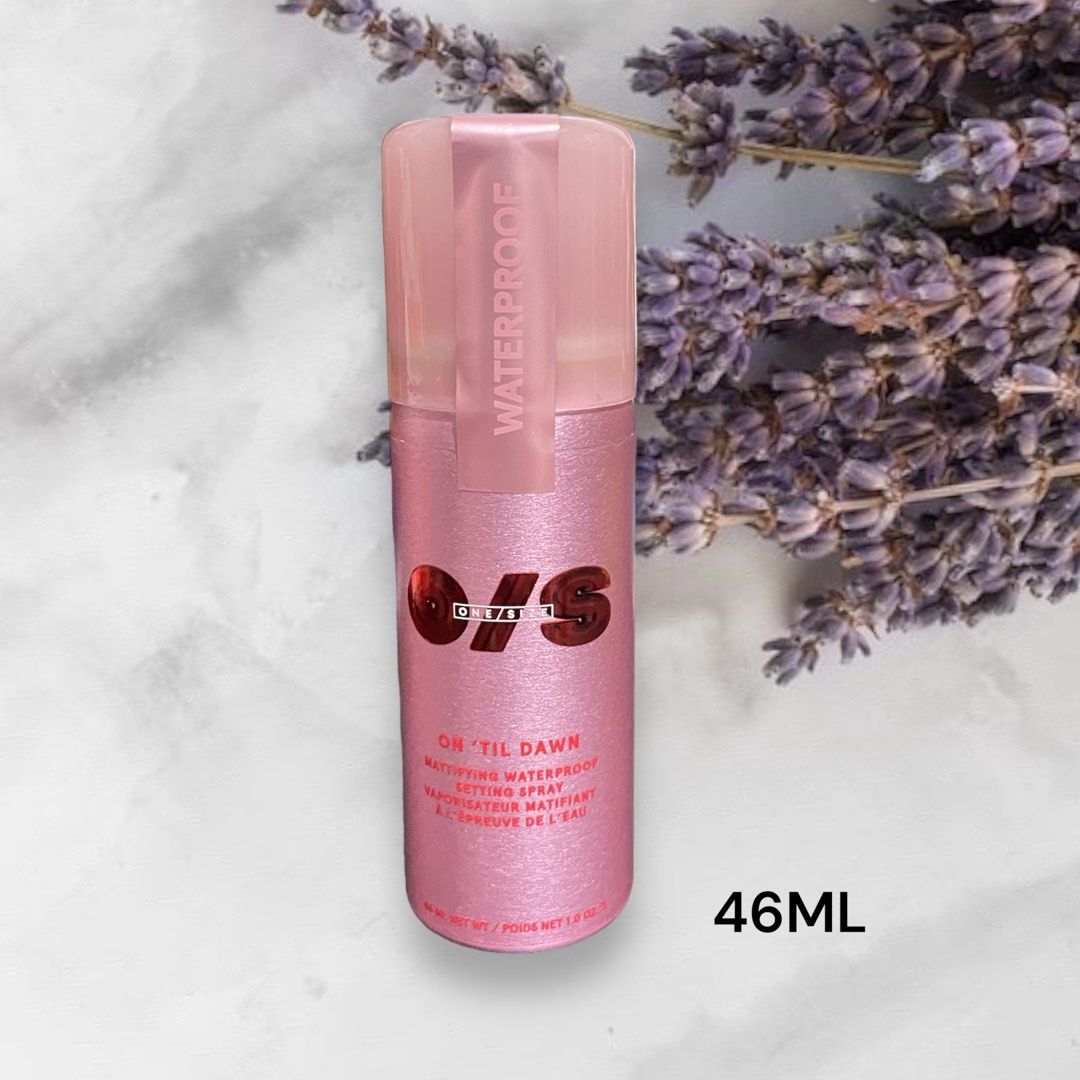 One Size Setting Spray Mini 46 ML (Category: Makeup) located in Quezon City. Submitted by porhamie (Listing ID 1316567271, Image 1). Description: .