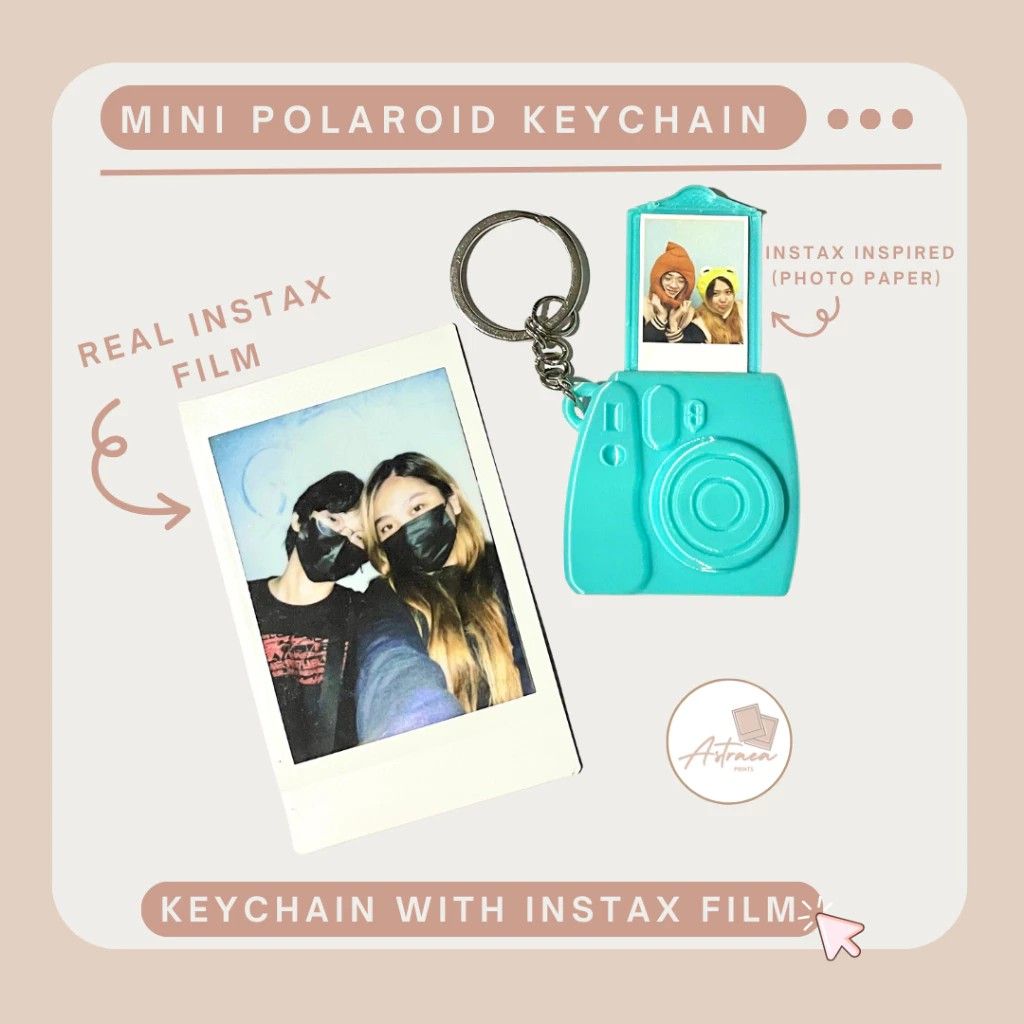 Mini polaroid keychain shop