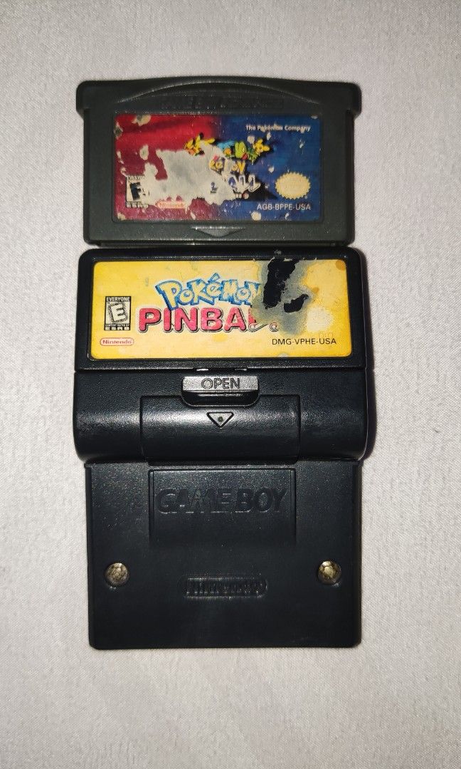 Pokemon Pinball & Pokemon Pinball (Ruby & Sapphire) (Category: Nintendo) located in Manila. Submitted by retrohere.gb (Listing ID 1316577605, Image 1). Description: For Sale Pokemon Pinball (Ruby & Sapphire) Pokemon Pinball Price: 3,000 Php (Both) All tested & Working with saves Issue: Label Location: Bacoor Cavite Mop: bpi/gcash/rbank Shipping: Lbc or Lalamove.
