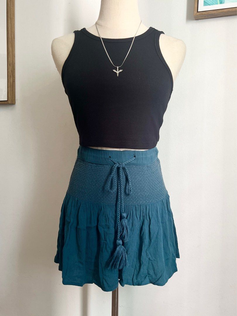 Flowy mini skirt 90s cheap