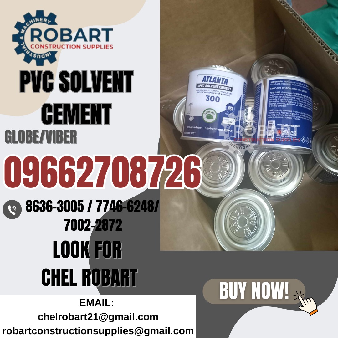 PVC SOLVENT CEMENT, Commercial & Industrial, Construction Tools ...