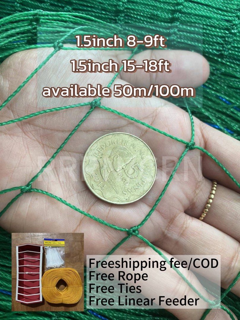 Range net Fishing net Garden Net Construction Net (Category: Fishing) located in Quezon City. Submitted by rica0621 (Listing ID 1316470825, Image 3). Description: .