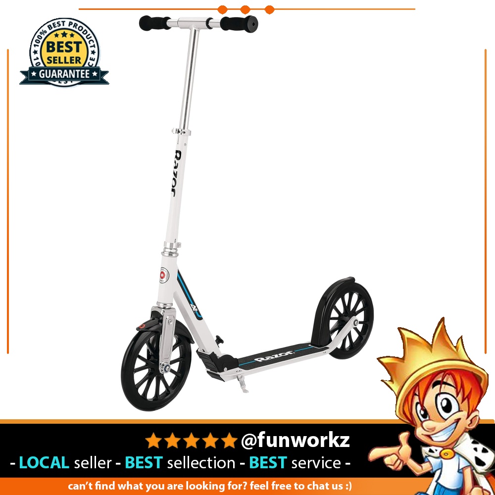 Razor A6 Kick Scooter (White) (Frustration-Free Packaging), Sports ...