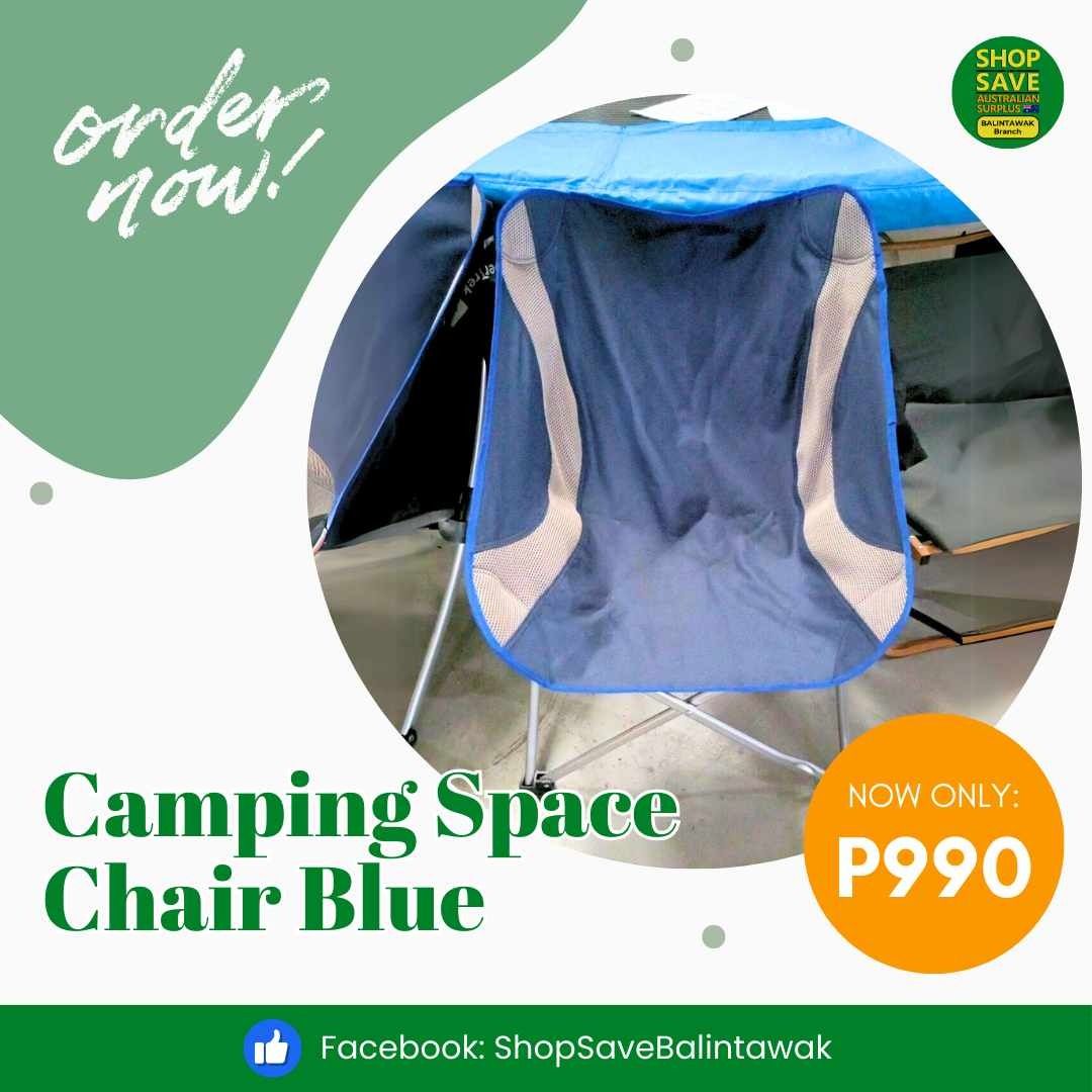 SALEEEE!!! Camping Folding Chair (Category: Chairs) located in Muntinlupa City. Submitted by aussie.surplustore (Listing ID 1316512271, Image 2). Description: SALEEEE!!! Camping Folding Chair Surplus from Australia We are available online and thru our physical store located at: 👉MUNTINLUPA For more info direct message or call me: ➡️Salestaff: JANINE ➡️Number: 0948 098 5387.