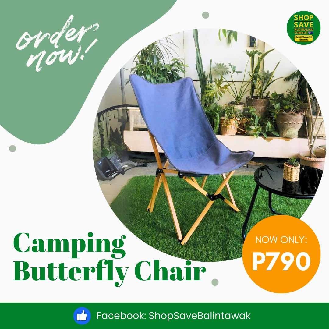 SALEEEE!!! Camping Folding Chair (Category: Chairs) located in Muntinlupa City. Submitted by aussie.surplustore (Listing ID 1316512271, Image 3). Description: SALEEEE!!! Camping Folding Chair Surplus from Australia We are available online and thru our physical store located at: 👉MUNTINLUPA For more info direct message or call me: ➡️Salestaff: JANINE ➡️Number: 0948 098 5387.