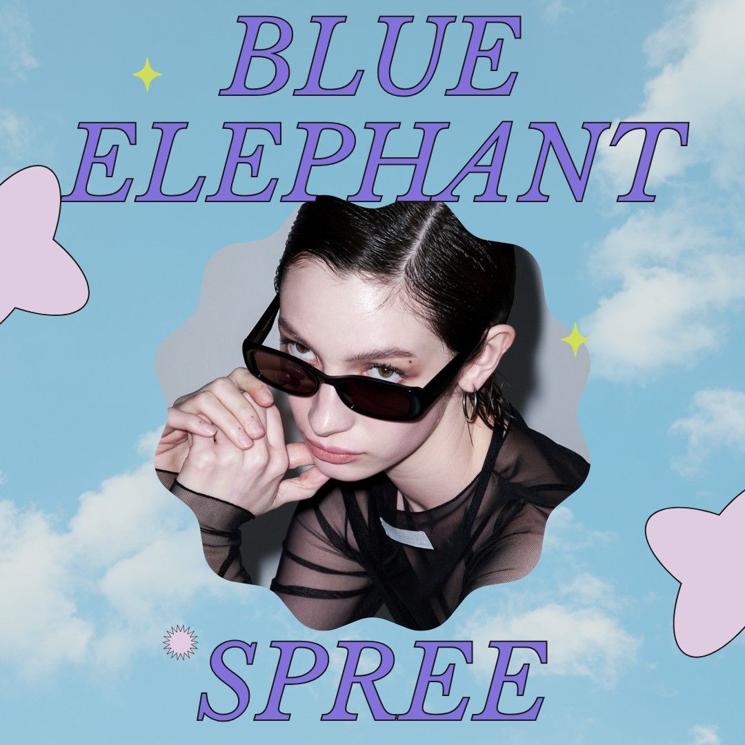 SPREE BLUE ELEPHANT SUNGLASSES Women s Fashion Watches Accessories Sunglasses Eyewear on Carousell
