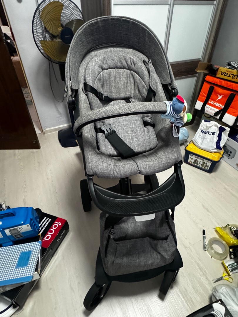 Stokke Xplory v5 black edition stroller Babies Kids Going Out Strollers on Carousell