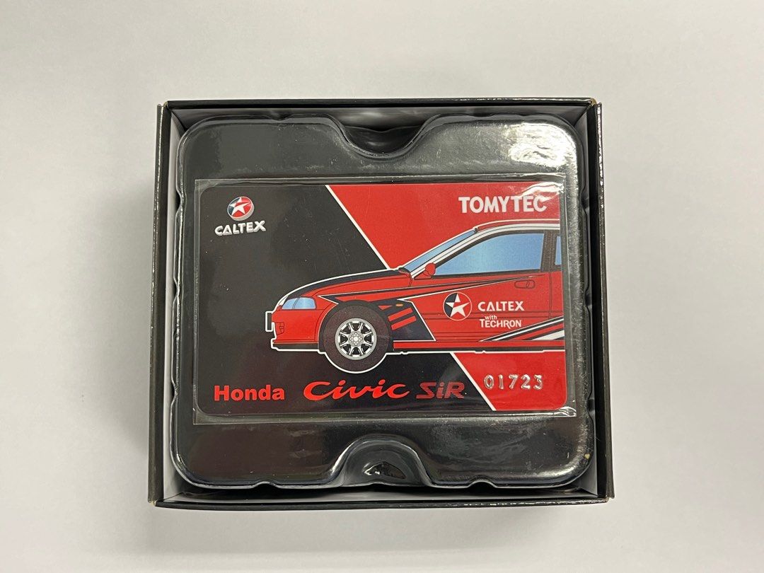 ミニカー TOMYTEC 1/64 CALTEXxTOMYTEC CivicEG6 SiR Tomica Limited Edition Vintage NEO LV CALTEX Honda Civic EG6 SiR 1