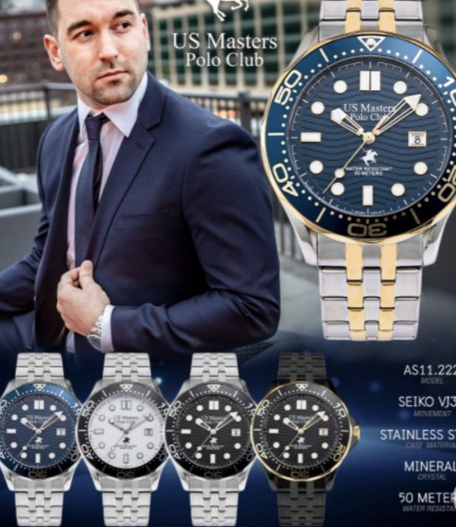 US Master Polo Club Men s Fashion Watches Accessories Watches on Carousell