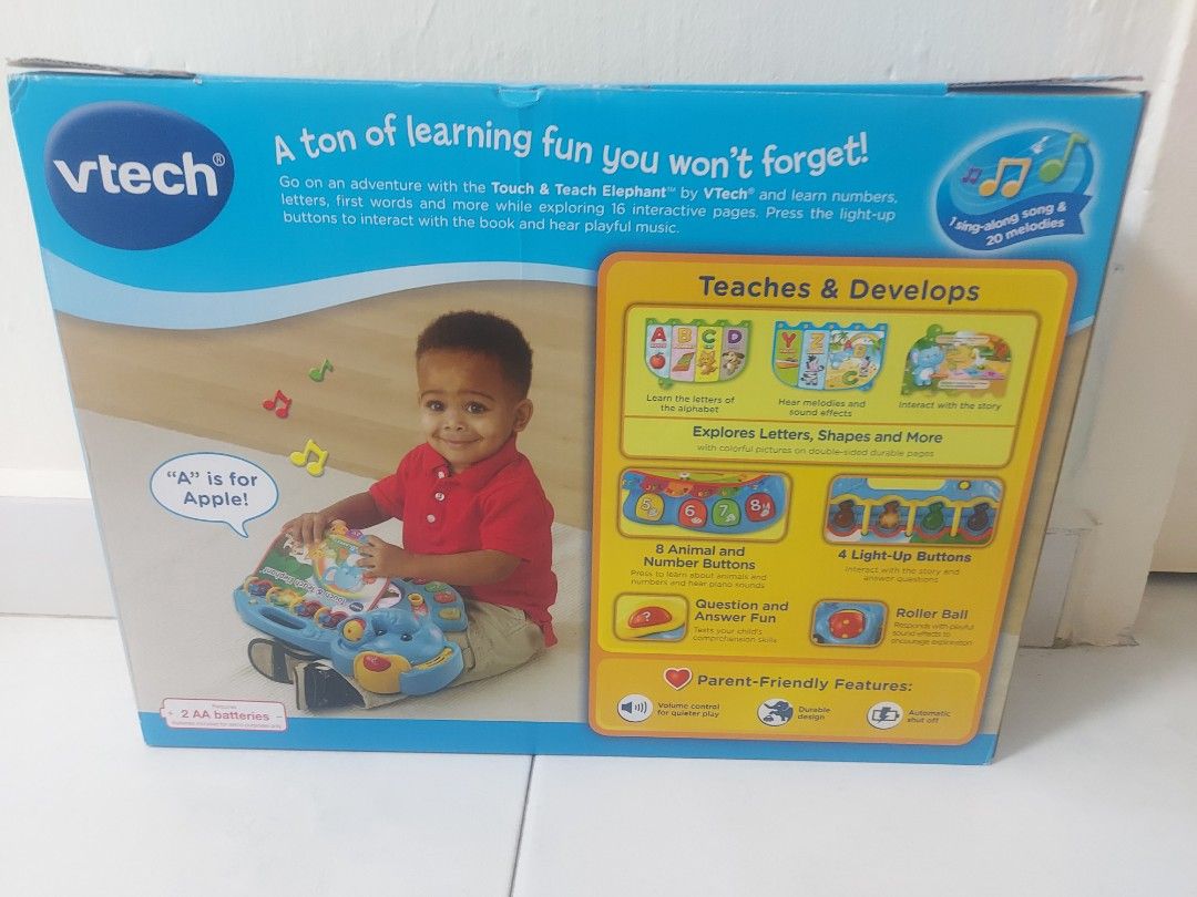 Vtech touch and learn elephant sale