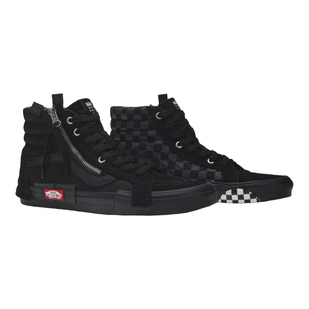 Vans sk8 hi cap lx black on sale