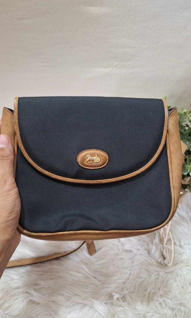 Vintage CELINE crossbody (Category: Luxury Bags & Wallets) located in Tagum. Submitted by ynez.luxurypicksph (Listing ID 1316522902, Image 2). Description: preloved Japan small please check photos.closely for the signa of usage.