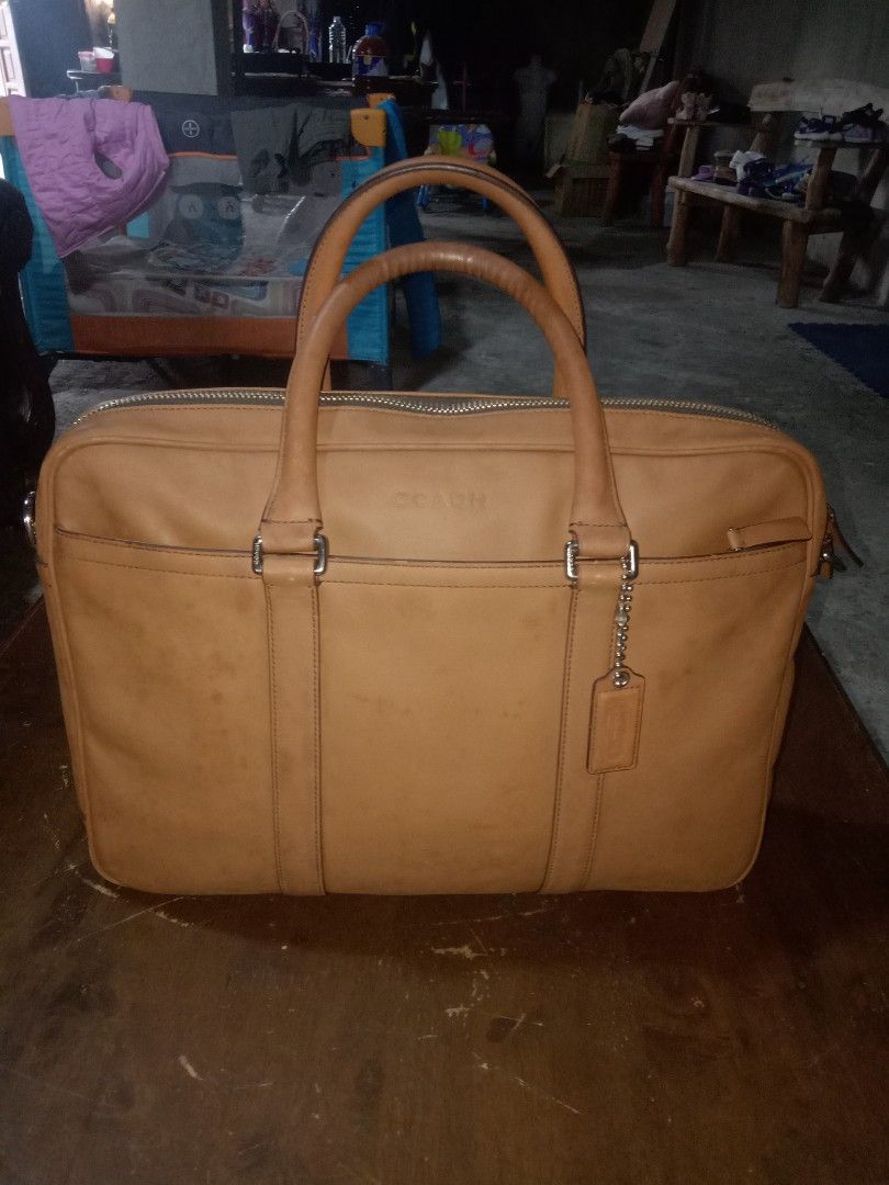 Vintage COACH F71066 men s briefcase shoulder handbag