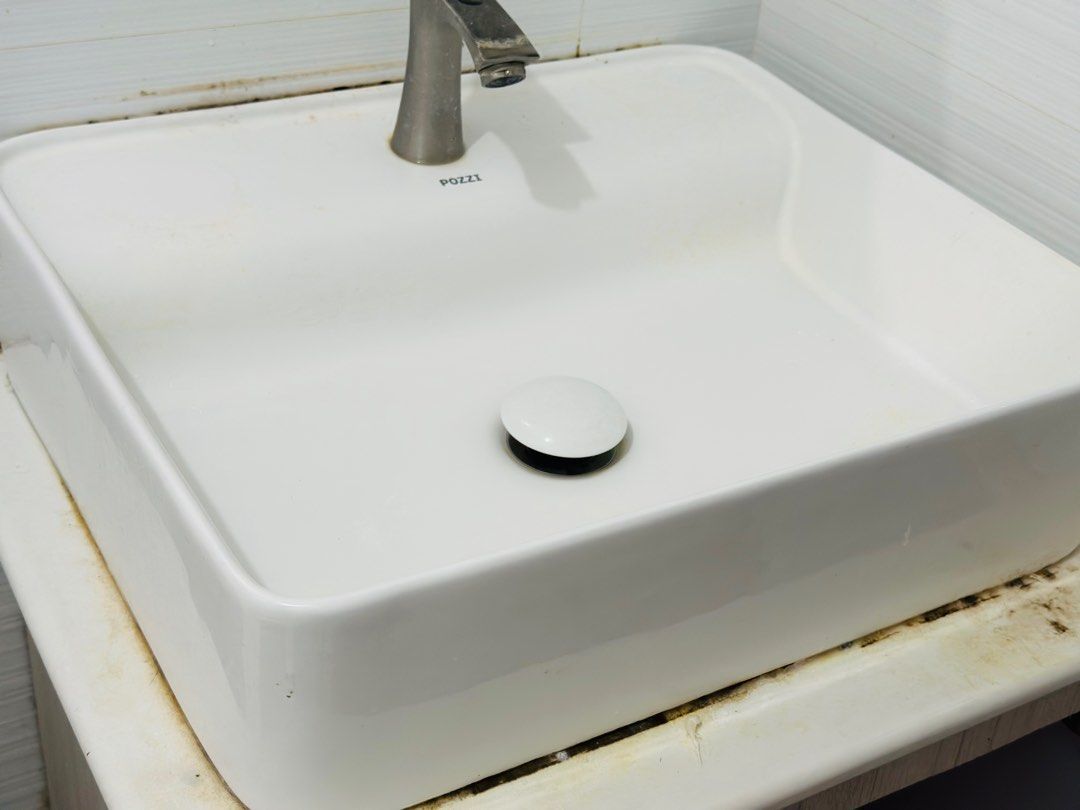 Used (Like New) Pozzi Ceramic Lavatory Basin Complete Set (Category: Bathroom & Kitchen Fixtures) located in Paranaque City. Submitted by 8y2vtv (Listing ID 1316505557, Image 2). Description: Well Used Pozzi Ceramic Lavatory Basin with free ptrap set. Ready for pickup .