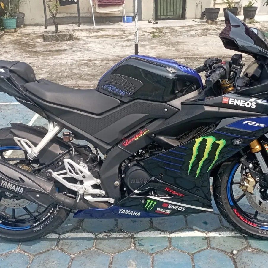 Yzf R15 R15 Editing Photo V3 Monster Edition Motor R15 2019